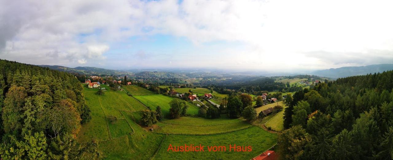 Langegg an der Schilcherstrasse Panoramablickヴィラ エクステリア 写真